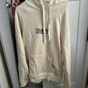 Taylor Swift The Eras Tour Beige Hoodie